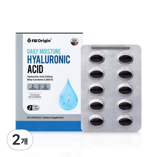 Enget Origin Daily Moisture Hyaluronic Acid, 60 tablets, 2 units