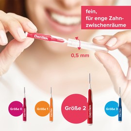 Dentek Easy Brush Interdental Brushes 18531 ISO 2 12