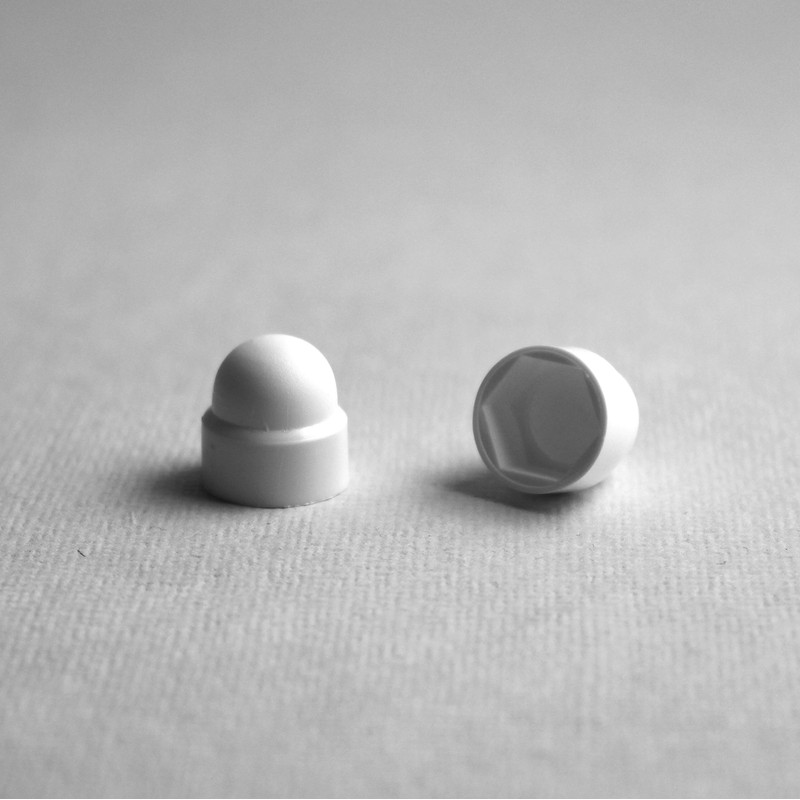 ajile - 20 pieces - Snap on domed nut bolt