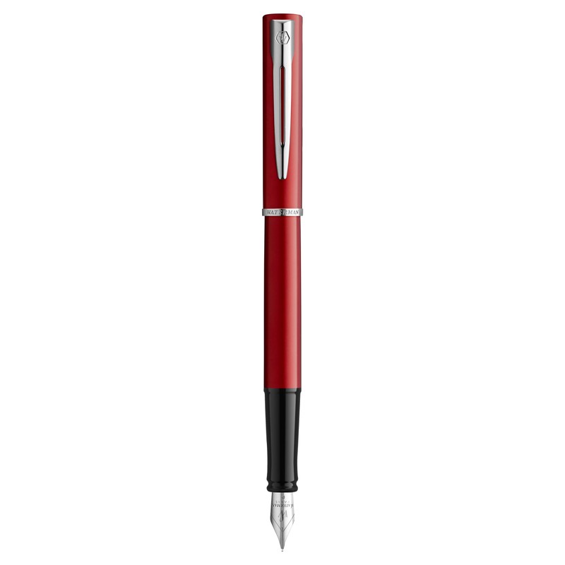 Waterman Allure Fountain Pen | Red Lacquer with Chrome Trim