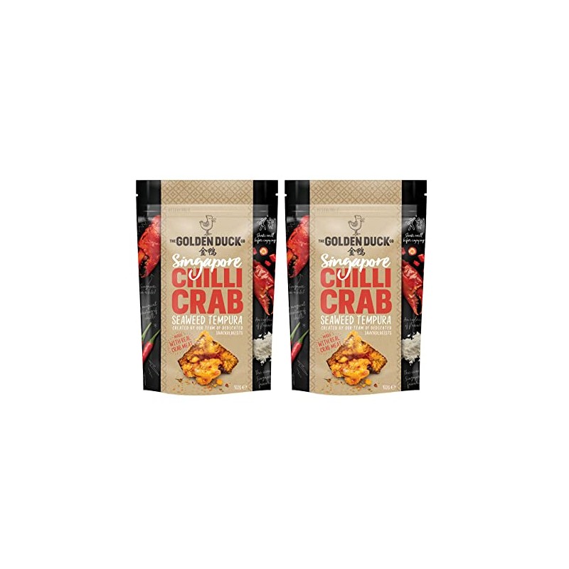 The Golden Duck Singapore Chili Crab Seaweed Tempura (Pack of