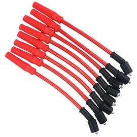 JDMSPEED 10.5 MM SPARK PLUG WIRES FOR CHEVY GMC TRUCK 4.8 5.3 6.0 VORTEC ENGINES