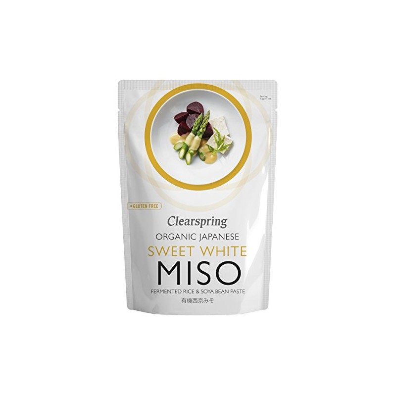 Clearspring | Sweet White Miso - Organic | 3 x