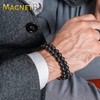 MagnetRX® Magnetic Hematite Bracelet – MAX Strength Magnetic Stones –