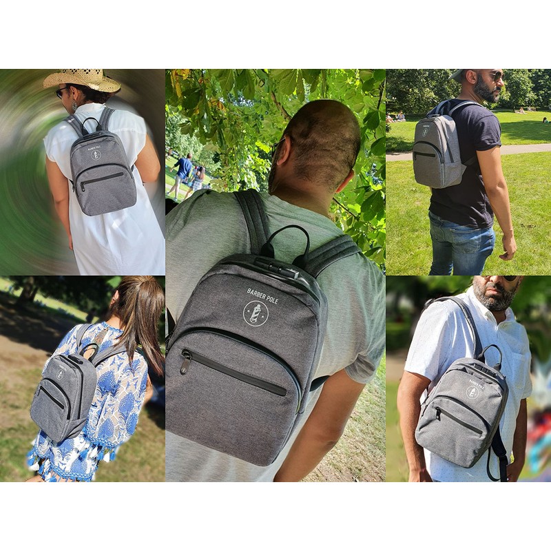 Smell Proof Bag Back Pack -Activated Carbon Lined Bag to