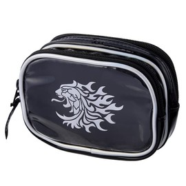 SUNLINE Travel Messenger Bag Fishing Pouch Lion Silver