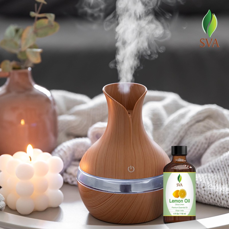 SVA Lemon Essential Oil – 4 Fl Oz – 100%