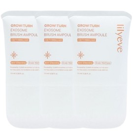 Lily Eve Lilive Growturn Exosome Brush Ampoule 100ml x 3 Helps relieve hair loss symptoms Hair Essence Lilive Brush Ampoule 100ml x 3 / 릴리이브 그로우턴 엑소좀 브러쉬 앰플 100ml x 3개 탈모증상완화에 도움 헤어에센스 릴리이브 브러쉬 앰플 100ml x 3개