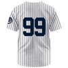 Amzdest Men's 99 Judge Baseball Jerseys Hammer Embroidered Retro White