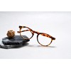 Eyekepper Oval Round Glasses Spring Hinges Tortoise Frame