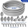 (1/2" Dia * 50 Feet) Yariwiz Flexible Electrical Conduit Liquid