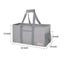 Dongawin Large Utility tote bag,waterproof beach bag,foldable and reusable storage bag,shopping bag,picnic bag,etc.
