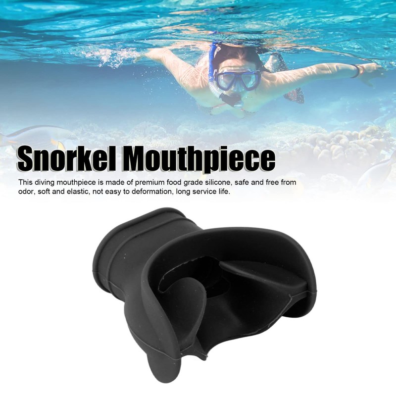 AMONIDA Dive Regulator Mouthpiece, Universal Odor Free Scuba Mouthpiece Replacement