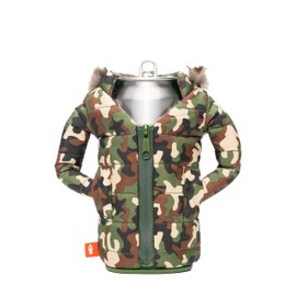 Puffin - The Pahka Parka - Insulated 12 oz Can Cooler I Beer Bottle & Soda Can Insulator, Keep Drinks and Beverages Cold - Camo