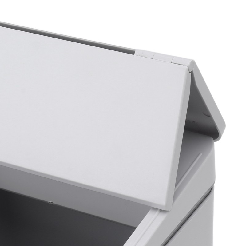 Desktop Sensor Trash Can USB Charging Foldable Lid 9L Intelligent