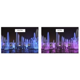 67 mm Professional Gradient Colour Filter Purple Colour Filter Graduated 67 mm dHD Digital