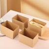 Bakbania 30 Pieces Kraft Paper Sandwich Boxes Sandwich Paper Boxes