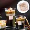 HINZIC 65.6 Ft Oil Lamp Wicks 1/8" Round Braided Cotton