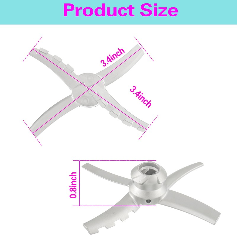 CDDCWZ Ninja Creami NC500 Series Ice Maker Replacement Paddle Blade