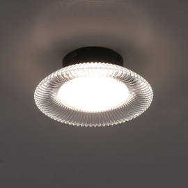 Maichis RV 7-7/8inch Super Slim LED Pendant Ceiling Light Fixture with Acrylic Lens, 12V RV Interior Light with On&Off Switch, 12Volt Ceiling Mount Ceiling Fixture, for Motorhome Camper Trailer