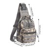 G4Free Lightweight Tactical Assault Small One Strap Sling MOLLE Backpack