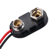 BBTO 9v Battery Connector 9v Battery Connector Clip Long Cable