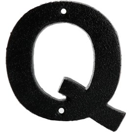 Iron Letters - Door Letter Q