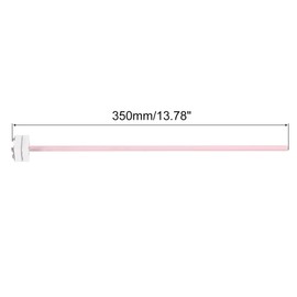 MECCANIXITY WRP-100 Furnace Thermocouple 1600°C Platinum Rhodium S Type Temperature Sensor Probe for Muffle Furnace Oven, 8x350mm