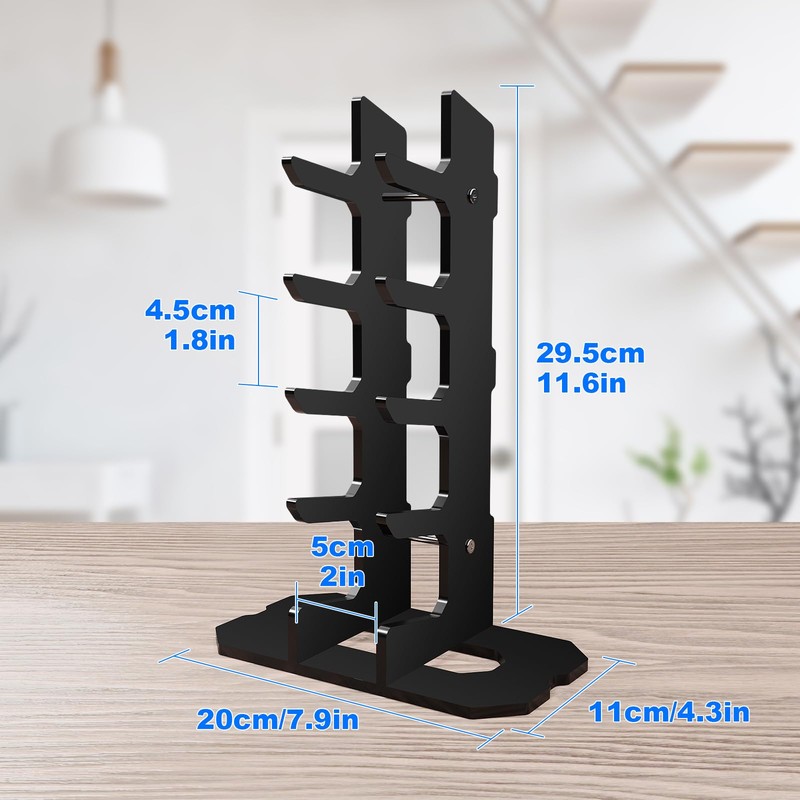 Cosmos Acrylic Knife Display Stand, Pocket Knife Holder EDC Knife