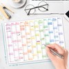Häfft 5 x Wall Calendar 2026 A4 Landscape "Rainbow" +