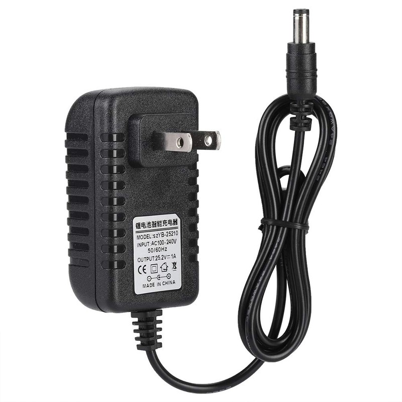 Li-ion Charger Adapter 25.2V/1A Fast Charging Li-ion Charger Adapter with