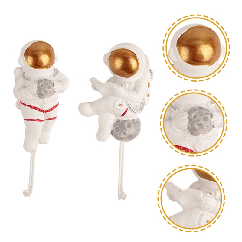 Gadpiparty 2pcs Happy Planet Hook up Hanger Holder Key Hanger