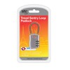 Safe and Sound Travel Travel Sentry Approved Metal Padlock with