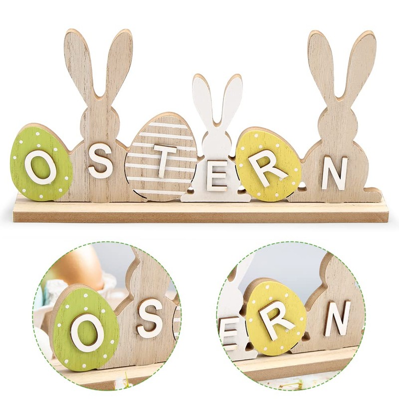 Meleager Easter Letters Display, Wooden Easter Letters, Easter Decoration, Letters