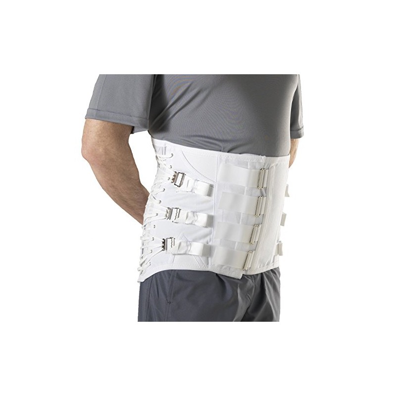 Truform-OTC Lumbosacral Corset, Disc Alignment, Spine Posture, Adjustable Front, Tall,