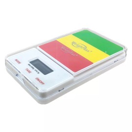 WeighMax Ninja Digital Pocket Scale, 800g x 0.1g Precision, Choose Your Color - Rasta (RA-800)