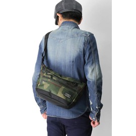 AVIREX AX2052 Avilex [Solid Series] Shoulder Bag, Body Bag, Men's, Women's, F 10_Black, 10_Black