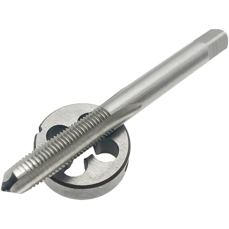 1/4"-32 UNEF Thread Tap & Die Set RH HSS 1/4-40