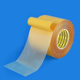 MILEQEE Double-Sided Tape Heavy Duty, 2in x 33FT(10m) High Stickiness Strong 2 Sided,Durable Duct Cloth Tape,Multipurpose Tape Removable Residue-Free, Easy Tear Office Supplies