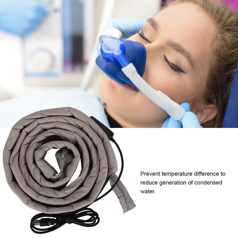 USB Heating Electric Breathing Machine Tubing Soft Protective Wrap Heat