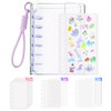 A7 Size Binder Clear Sticker Book 【Main Body + Refill