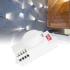 Smart 5.8GHz Microwave Radar Sensor Dial Adjustable Light Dip-Switch Indoor