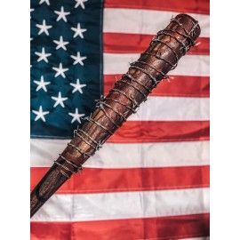 Unbranded 2 PACK— "Lucille"  REAL Negan Hardwood Replica-Apocol