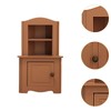 Colcolo 1/12 Dollhouse Display Cabinet Miniature Furniture Pretend Play Simulation
