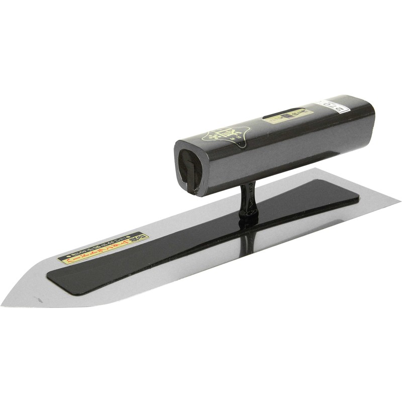 Kin-cho Stainless Steel Trowel 0.01 inch (0.3 mm) Thick, Black