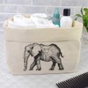 Large 'Elephant' Canvas Organiser/Storage Bag (OR00002443)
