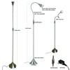 HomeFocus - LED Floor Lamp,Standing Lamp for Reading,Eye-Caring,Stepless Dimming,Floor Lamp