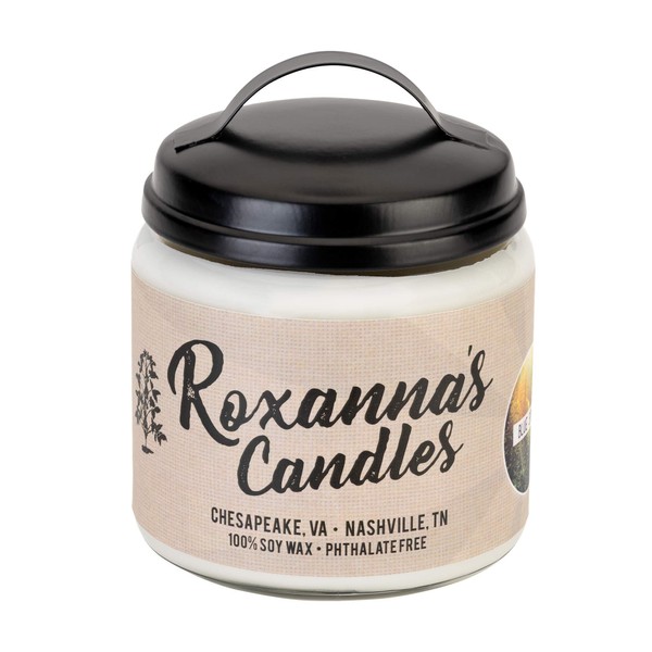 Blue Spruce Scented Soy Candle with Crackling Wooden Wick |