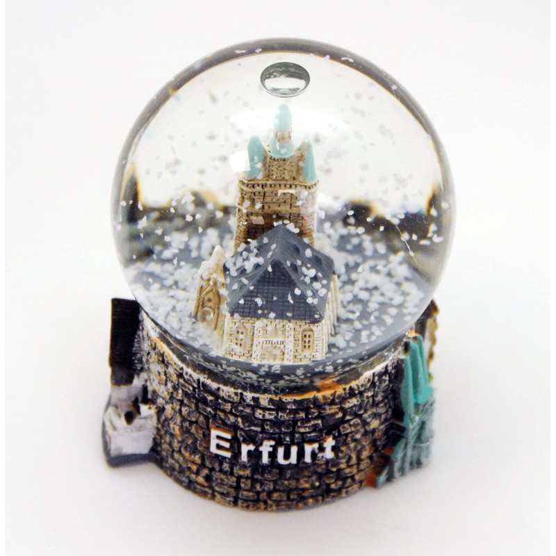 Souvenir Schneekugel Erfurt Dom 65mm - Andenken Deutschland - Schüttelkugel
