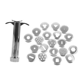 BELLIFFY 1 Set Pottery Clay Squeezer Metal Squeezer for Clay Stainless Clay Squeezer Clay Extruder Tools Squeeze Polymer Clay Tool Stainless Steel Clay Extruder Multi-use Clay Squeezer